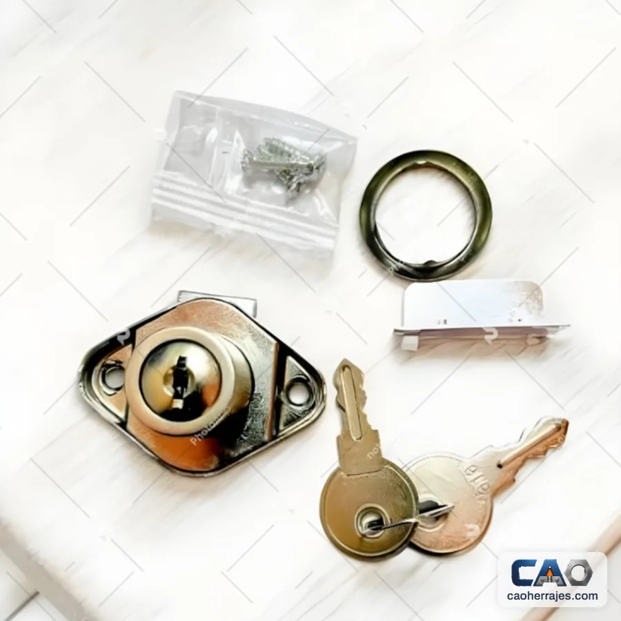 Chapa para gaveta o cajón