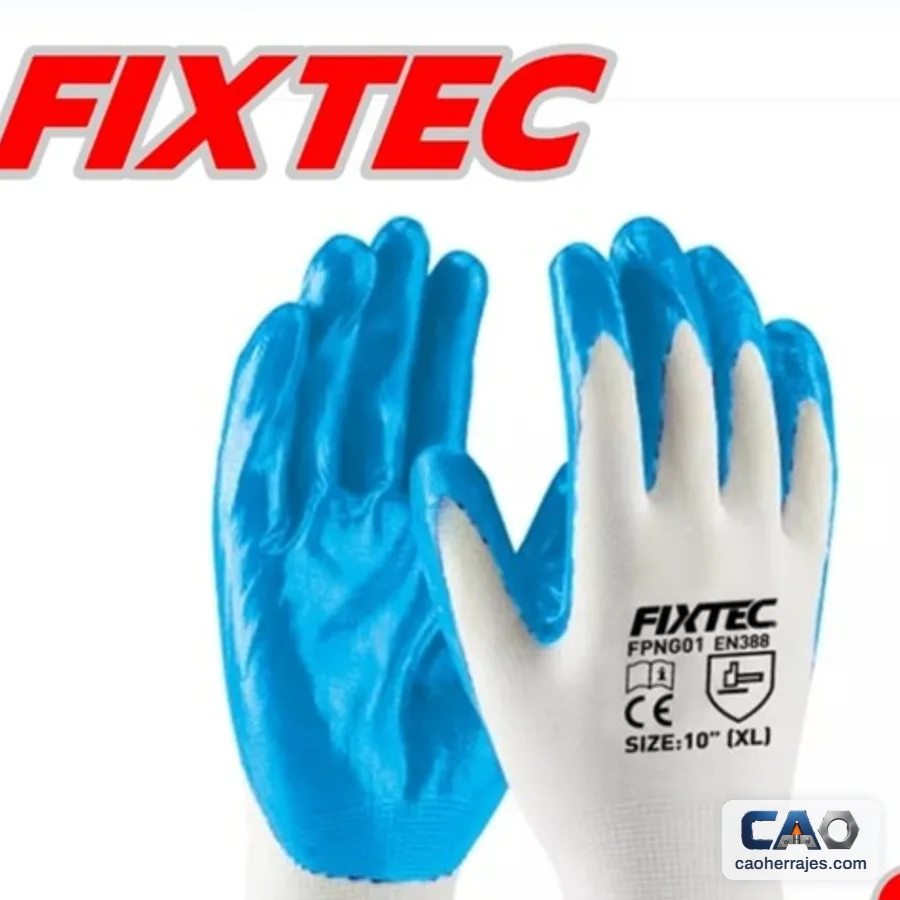 Guantes de nitrilo de 10 pulgadas