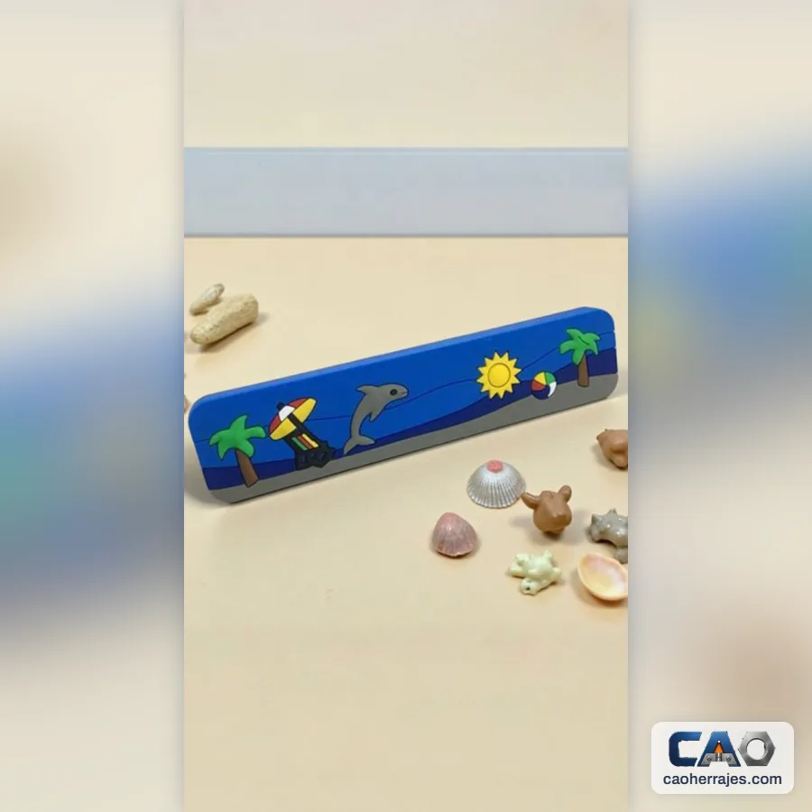 Manija infantil azul