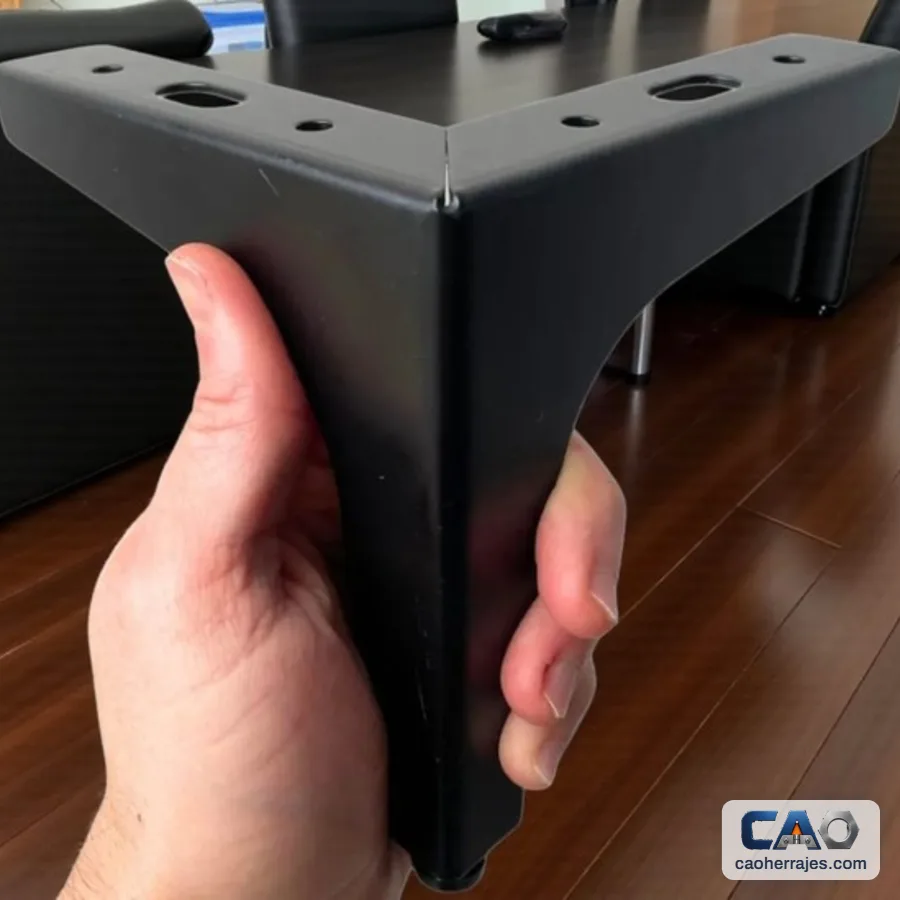 Pata para sofá de 10 cm