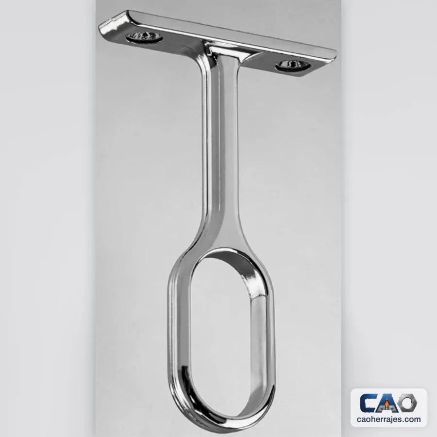 Soporte de techo para tubo ovalado